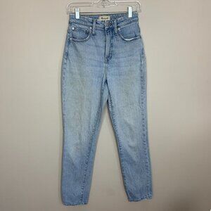 Madewell The Curvy Perfect Vintage Jean - Light Wash - Size 24 TALL